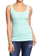 Old Navy Womens Perfect Pop Color Tanks - Reach For The Sky