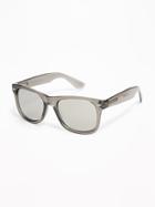 Old Navy Mens Classic Sunglasses For Men Gray Size One Size