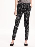 Old Navy Mid Rise Harper Trouser For Women - Leopard