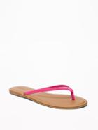 Old Navy Womens Sueded Capri Sandals For Women Bright Pink Size 8