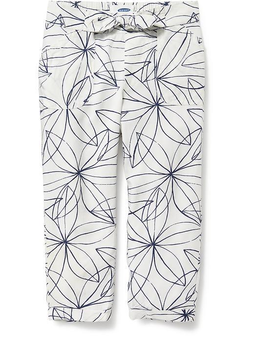 Old Navy Cuffed Soft Pants - Large Floral