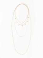 Old Navy Layered Bead Necklace For Women - Bella Donna Pink