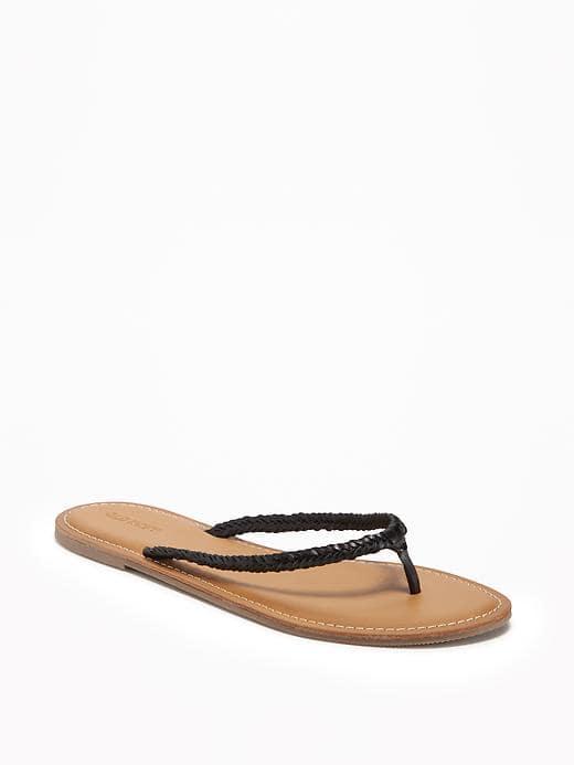 Old Navy Braided Capri Sandals For Women - Blackjack