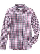 Old Navy Mens Slim Fit Classic Shirts Size Xxl Big - Boysenberry Juice