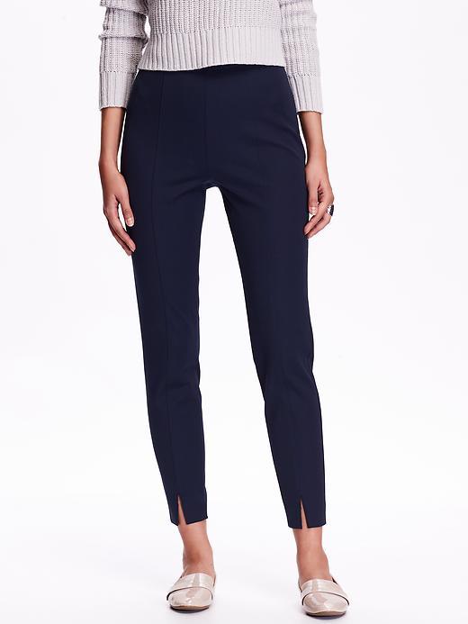 Old Navy High Rise Side Zip Pants Size 0 Regular - In The Navy