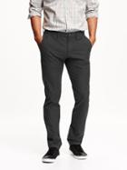 Old Navy Mens Ultimate Slim Khakis Size 44w 34l Big - Charcoal Heather