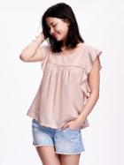 Old Navy Flutter Sleeve Circle Top For Women - Blushin Up