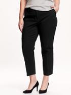 Old Navy Mid Rise Harper Pants Size 16 Short Plus - Black