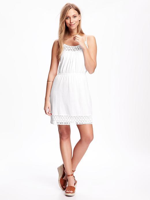 Old Navy Gauzy Cami Dress For Women - White