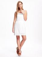 Old Navy Gauzy Cami Dress For Women - White