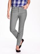 Old Navy Womens The Pixie Chinos Size 0 Regular - Cloud Grey