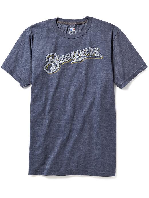 Old Navy Mlb Logo Tee - Milwaukee Brewers
