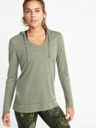 Old Navy Womens Relaxed Lightweight Performance Hoodie For Women Grazing Grasses Size L