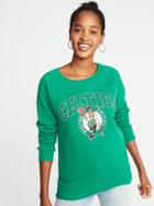 Old Navy Womens Nba Team-graphic Sweatshirt For Women Boston Celtics Size Xl