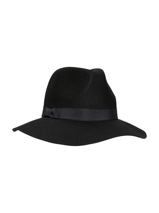 Old Navy Classic Felt Fedora For Women - Blackjack