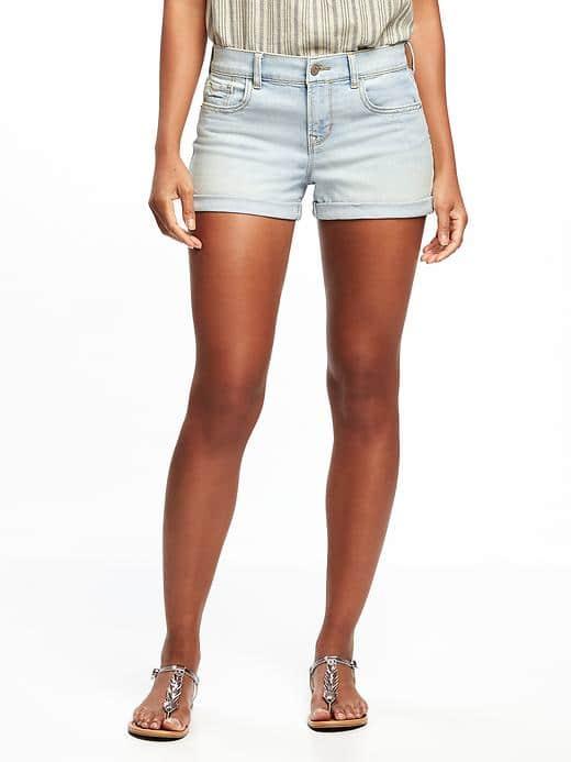 Old Navy Boyfriend Denim Shorts For Women 3 - Temecula