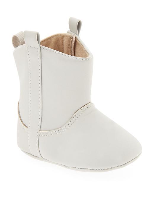 Old Navy Sueded Pull On Booties - Cloud Cover