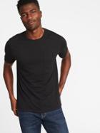 Old Navy Mens Soft-washed Pocket Tee For Men Blackjack Size M