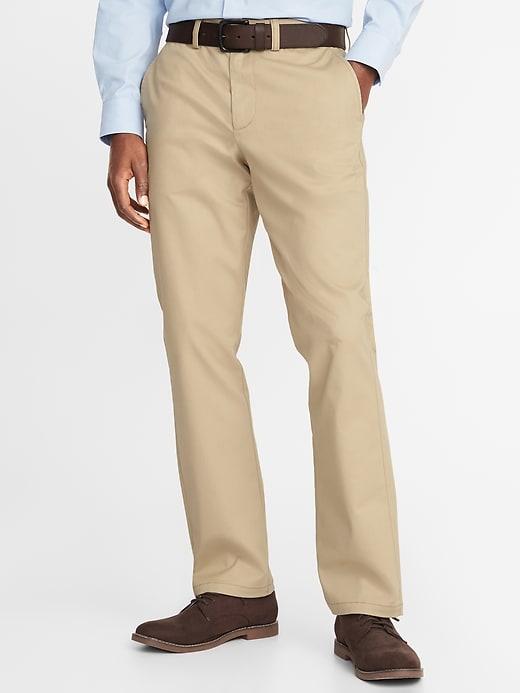 Old Navy Mens Ultimate Built-in Flex Non-iron Pants For Men Shore Enough Size 32w