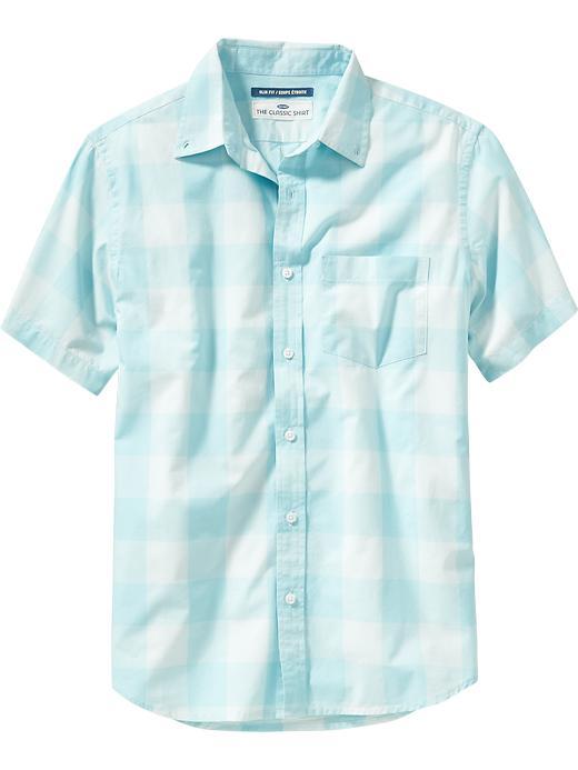 Old Navy Mens Slim Fit Patterned Shirts Size Xxl Big - Sky Way