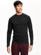 Old Navy Mens Double Knit Waffle Tee Size Xxl Big - Black