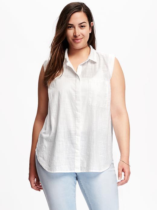 Old Navy Trapeze Plus - Cream