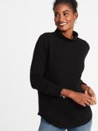 Old Navy Womens Mock-turtleneck Sweater For Women Black Size M