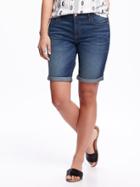 Old Navy Cuffed Denim Bermudas For Women - Richmond