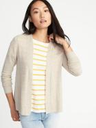 Old Navy Womens Womens Textured Open-front Cropped Sweater Palomino Size Xl