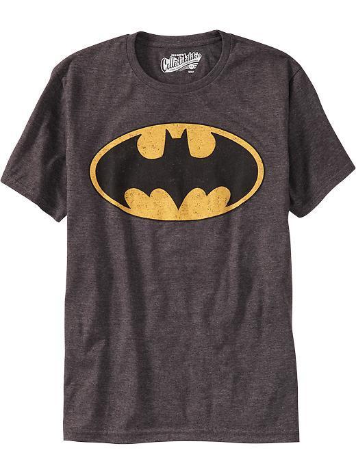 Old Navy Mens Dc Comics Superhero Tees - Batman Shield