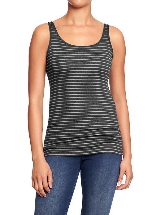 Womens Jersey Tamis Size Xl - Black Stripe Top
