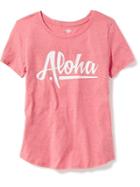 Old Navy Hawaii Graphic Tee For Women - Spice Girl