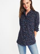 Classic Twill Shirt For Women
