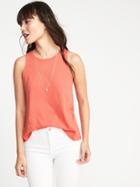 Old Navy Womens High-neck Swing Tank For Women Mango Magic Size L