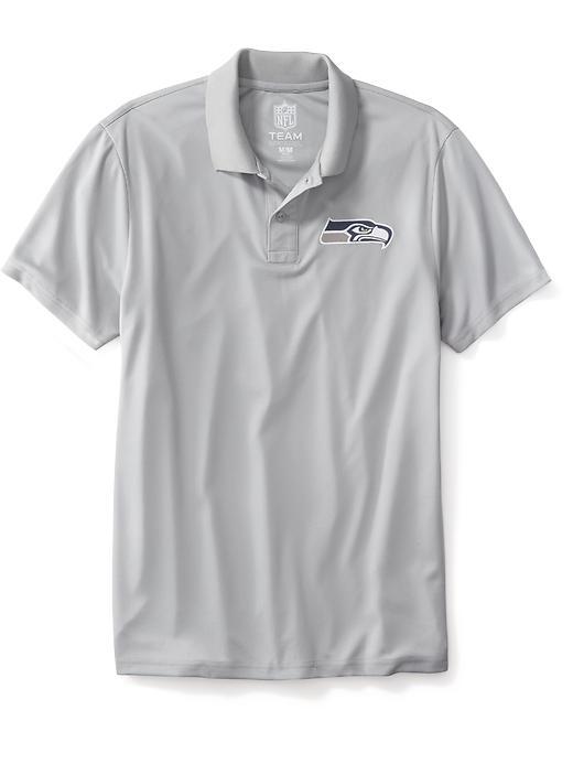 Old Navy Nfl Pique Mesh Polo Size Xxl Big - Seahawks