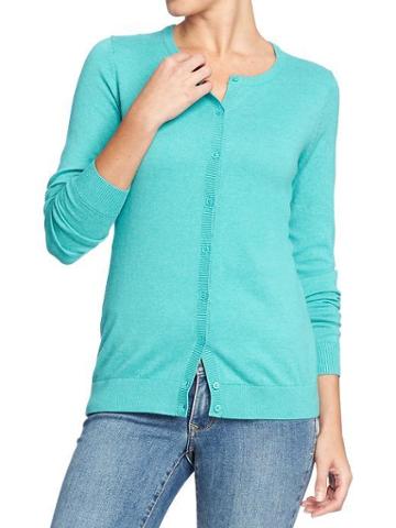 Old Navy Old Navy Womens Crew Neck Cardis - Tropical Breeze