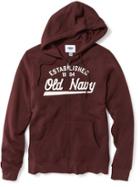 Old Navy Mens Logo Zip Front Hoodie Size Xs - Raisin Arizona