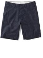 Old Navy Slim Fit Printed Twill Shorts Size 40w Tall - Blue Floral