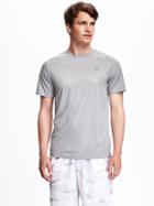 Old Navy Go Dry Micro Textured Mesh Performance Top For Men - Fleet Week