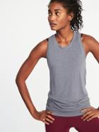 Old Navy Womens Relaxed Racerback Performance Tank For Women Dorian Gray Size Xxl