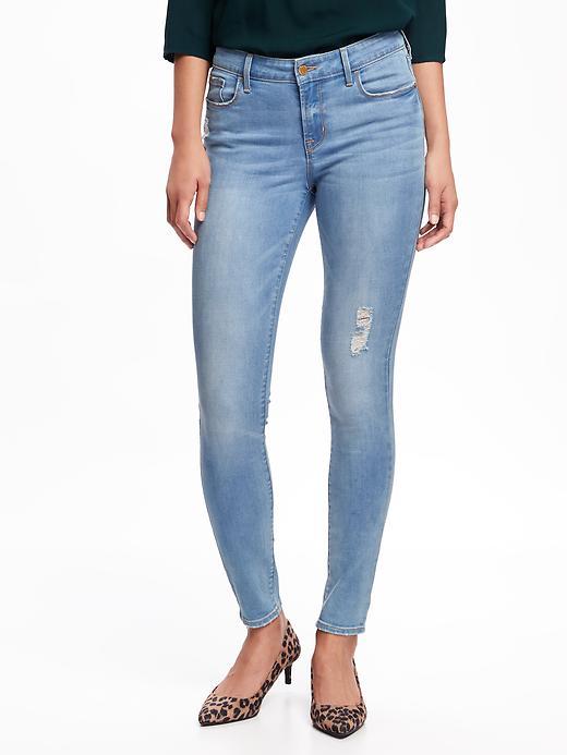 Old Navy Mid Rise Rockstar Jeans For Women - Lassen