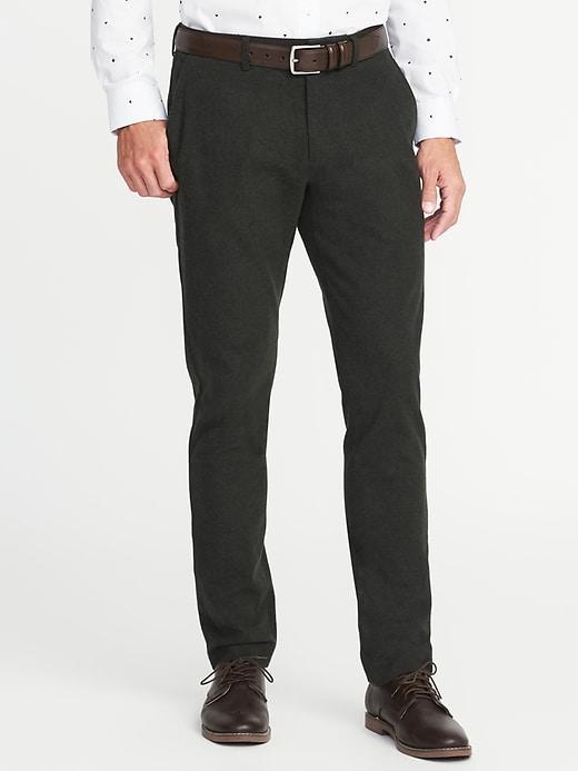 Old Navy Mens Slim Signature Built-in Flex Dress Pants For Men Basil Pesto Size 36w