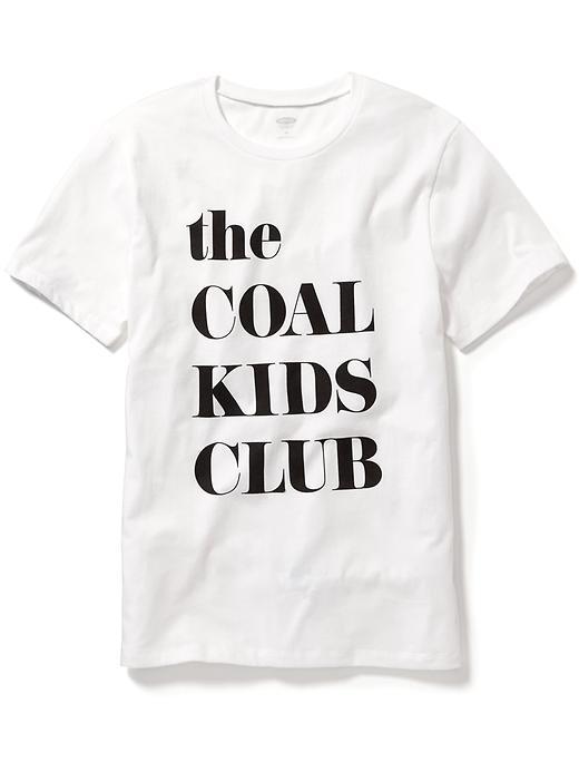 Old Navy Mens Graphic Tee Size M Tall - Bright White