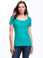 Classic Semi-fitted Tee For Women