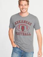 Old Navy Mens Ncaa Crew-neck Tee For Men Arkansas Size S