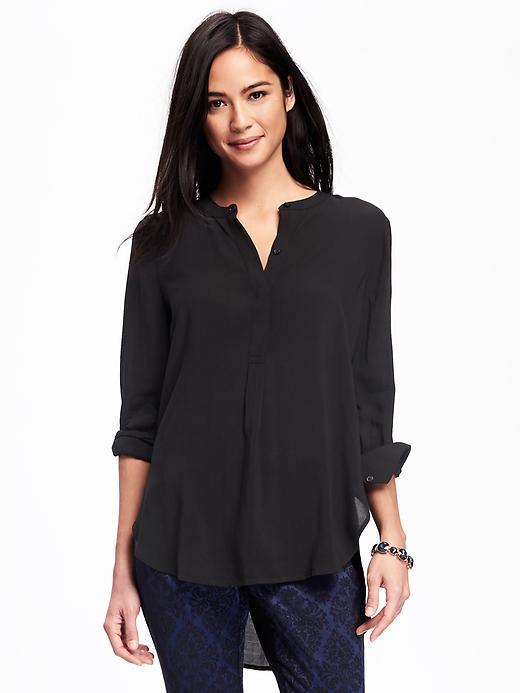 Old Navy Hi Lo Tunic For Women - Blackjack