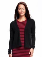 Old Navy Open Front Cardi For Women - Black