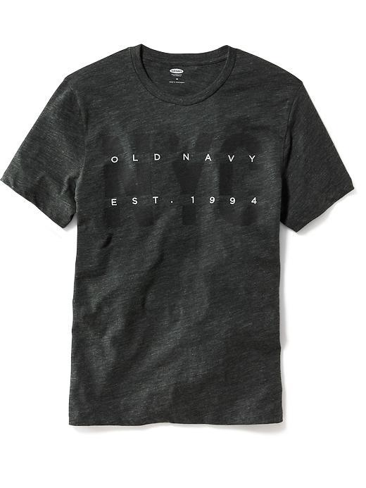 Old Navy Mens Heathered Graphic Tees Size Xxl Big - Heather Green