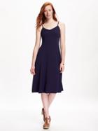 Old Navy Cami Midi Dress For Women - Lost At Sea Navy