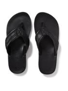 Old Navy Faux Leather Sandals - Black